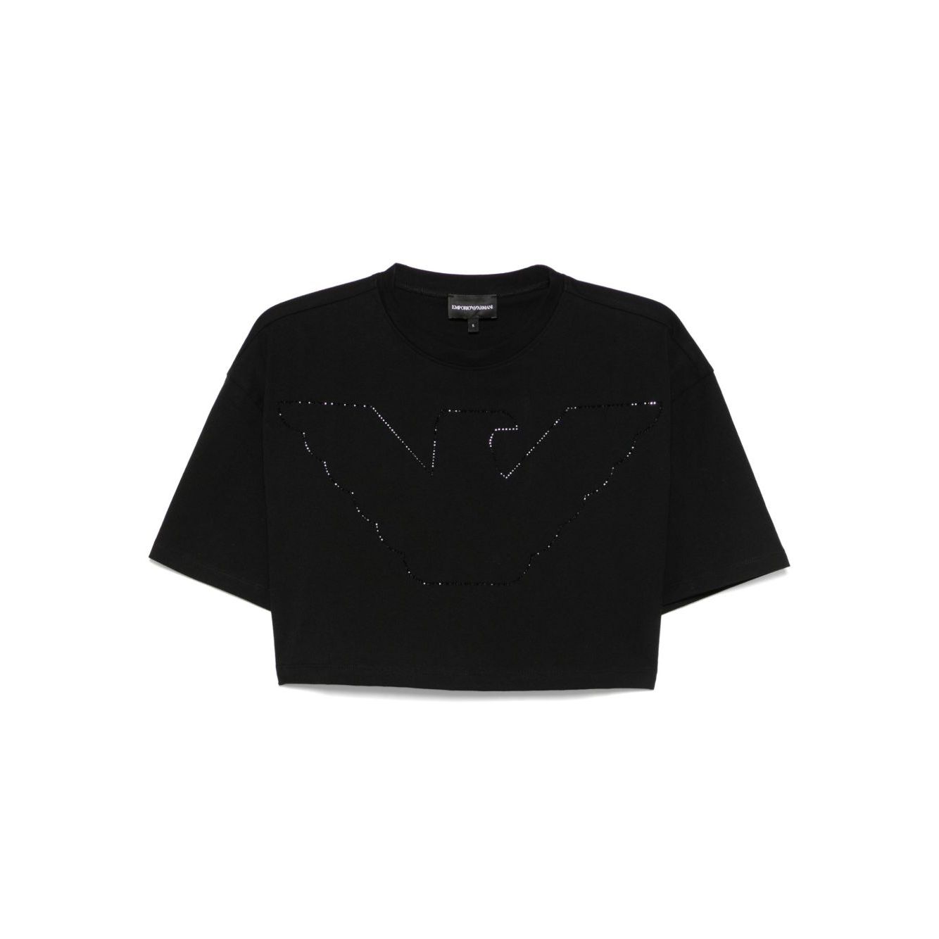 Emporio Armani crewneck crop top