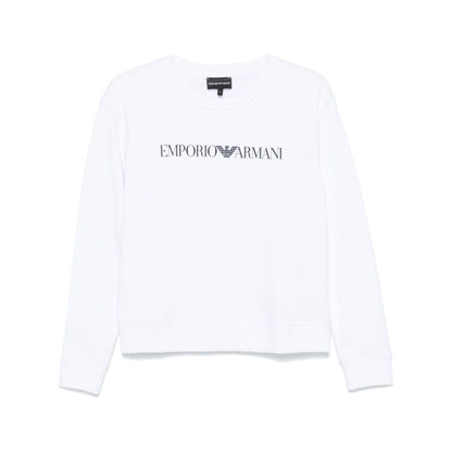 Emporio Armani logo-print organic-cotton Sweatshirt