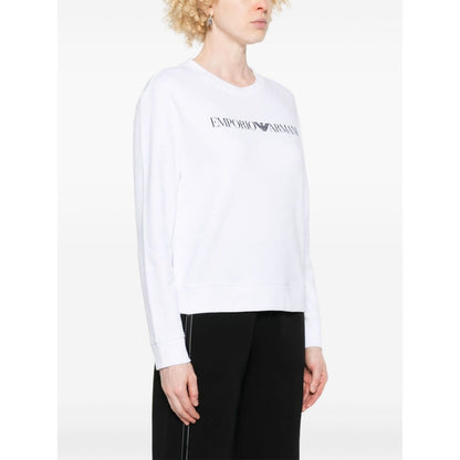 Emporio Armani logo-print organic-cotton Sweatshirt