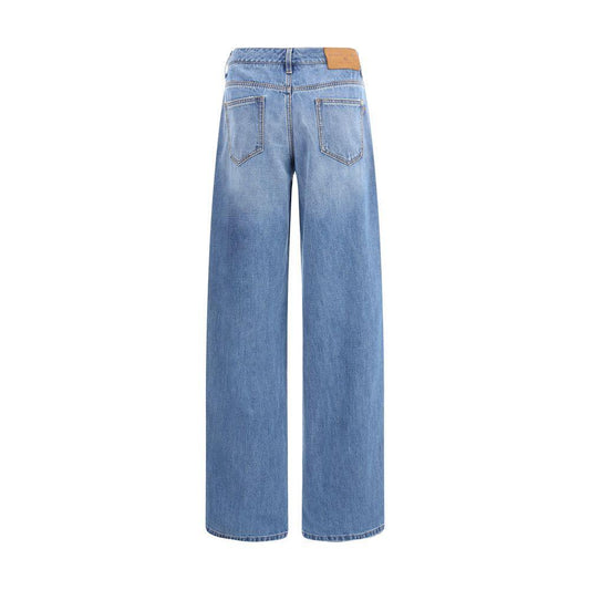 Ermanno Scervino Wide leg Jeans ER-D477P367GKW94037-IT40 | M