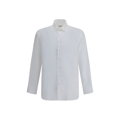 Etro White Cotton Dress Shirt