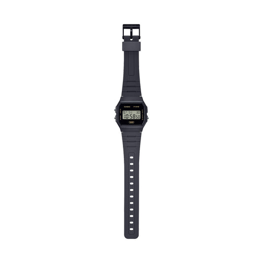 CASIO VINTAGE Mod. F-91 BIO RESIN STRAP - BLACK F-91WB-8AEF