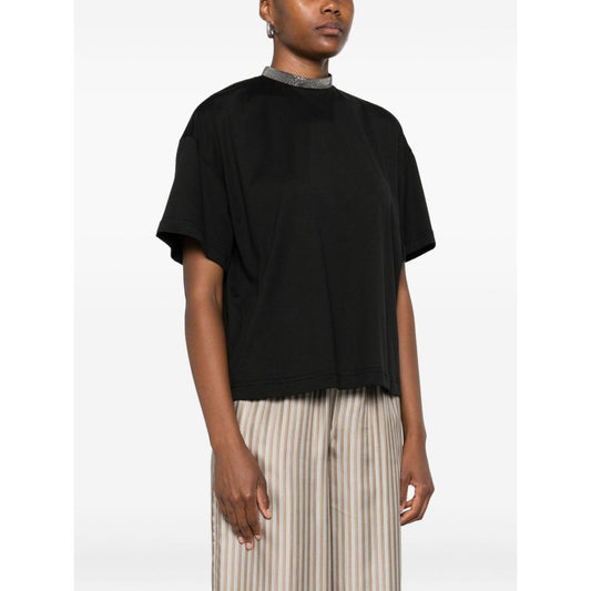 Fabiana Filippi Top Black JED215F134L543825-AI25