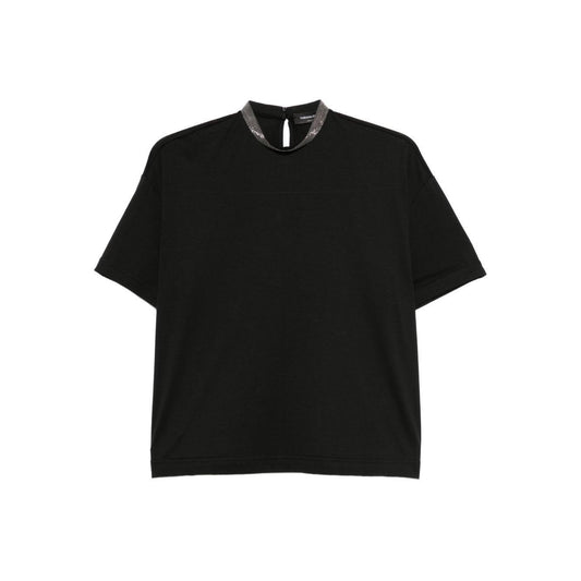 Fabiana Filippi Top Black JED215F134L543825-AI25