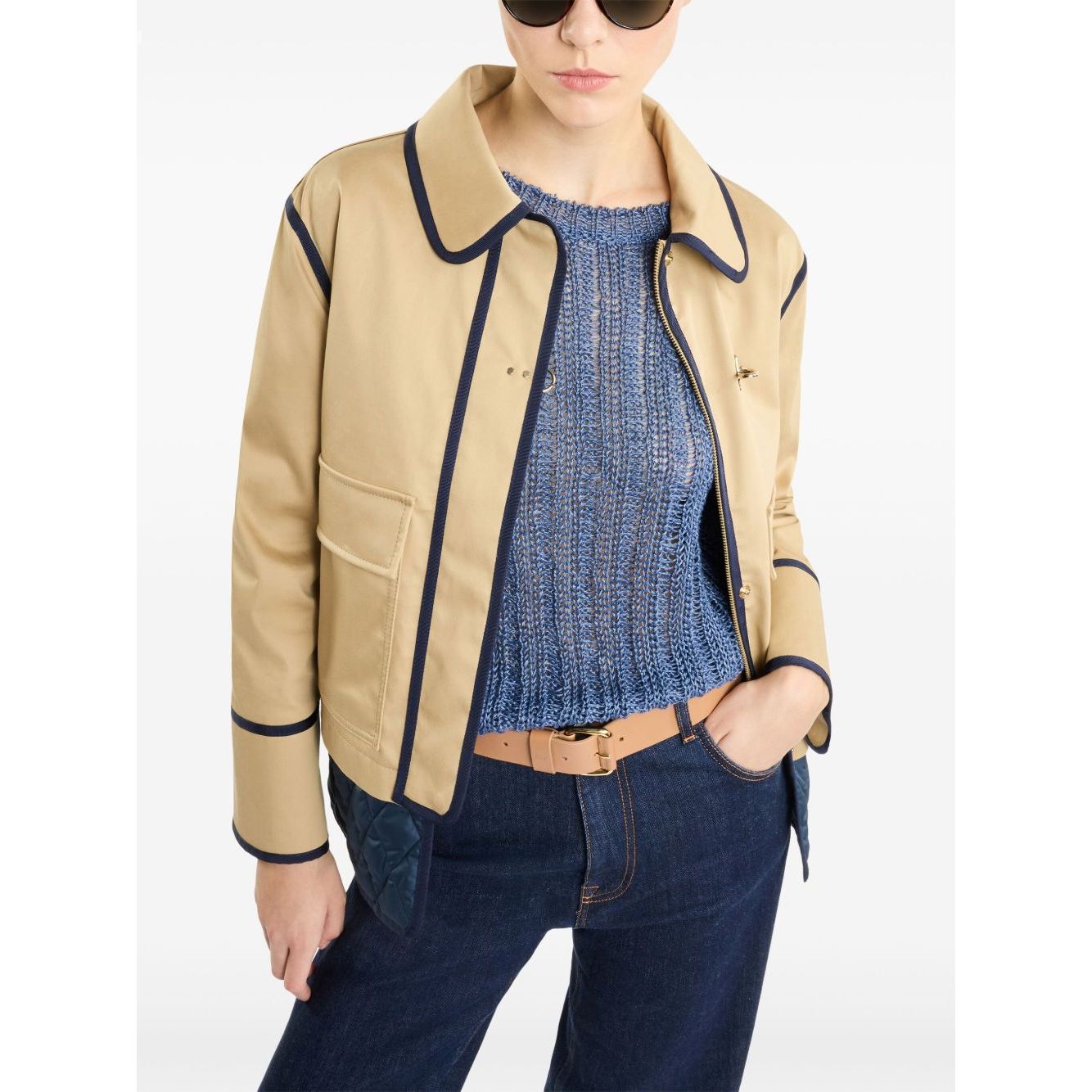 Fay Jackets Beige