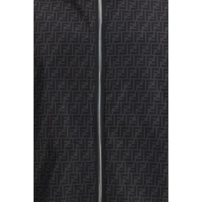 Fendi Black Polyamide Shell Jacket