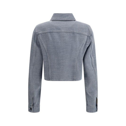 Fendi Cropped denim Jacket FE-FLF811ASMBF1RX3-IT40 | M