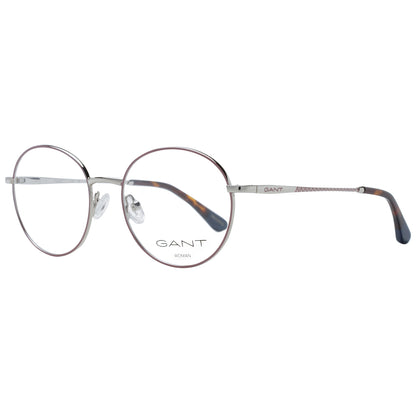 GANT MOD. GA4090 50072 ladies' round eyeglasses, elegant metal frame for women.
