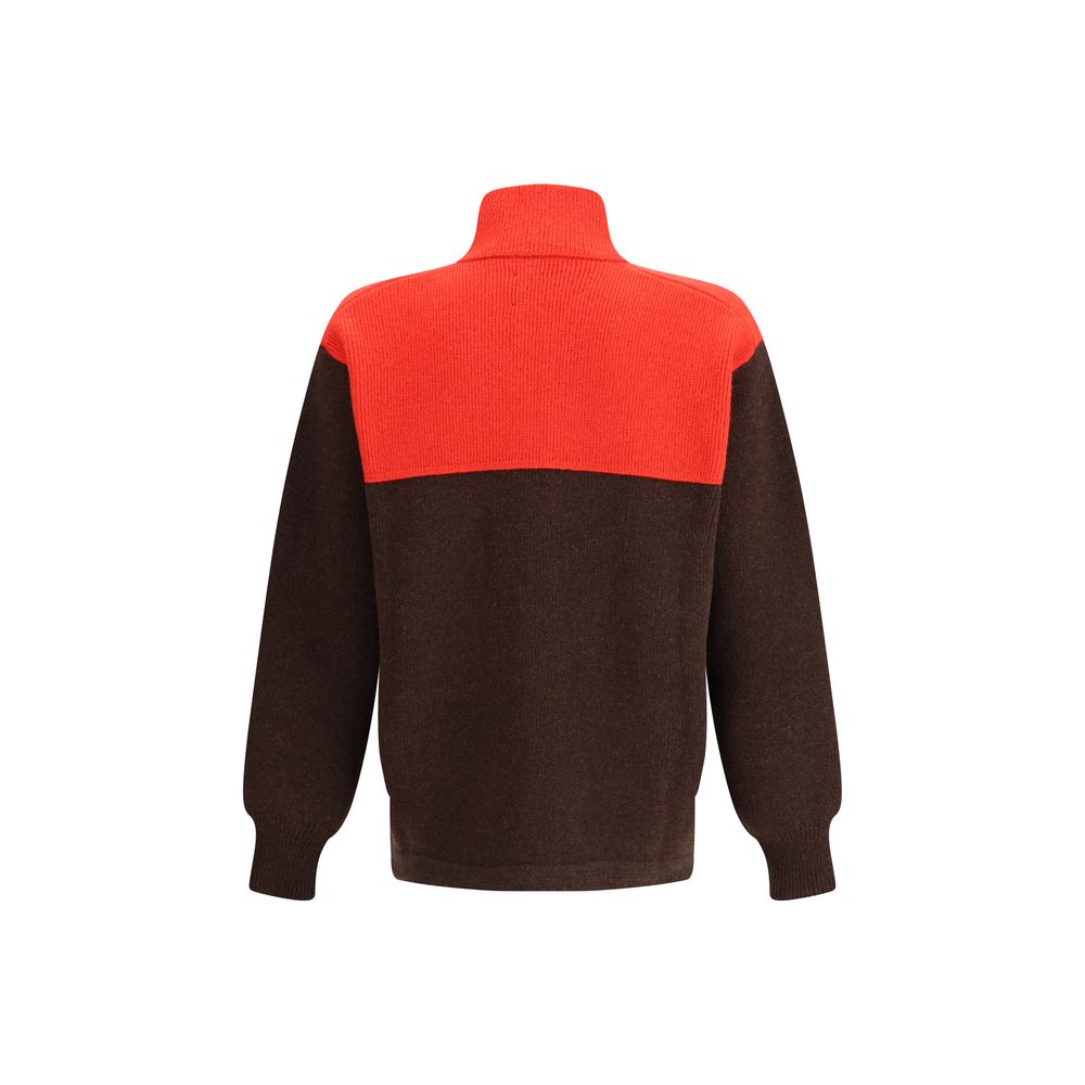 GR10K Brown Wool Shell Jacket