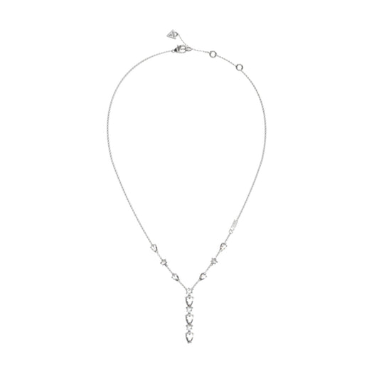 Elegant necklace from GUESS JEWELS JEWELRY Mod. JUBN04408JWRHT-U collection, featuring a chain with decorative elements.