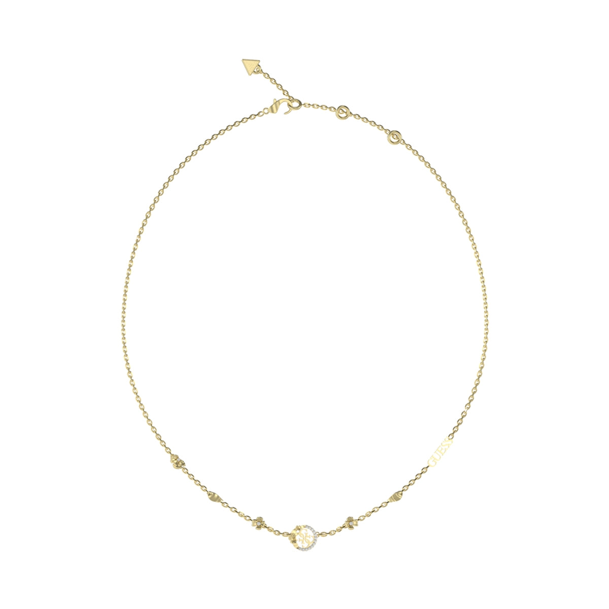 GUESS JEWELS JEWELRY Mod. JUBN05038JWYGT-U delicate gold necklace with elegant design