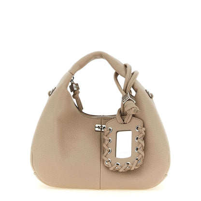 Ganni Beige Polyester Handbag