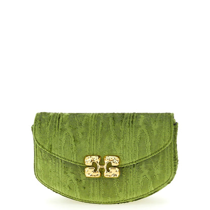 Ganni Bicolor Polyester Cardholder