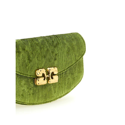 Ganni Bicolor Polyester Cardholder