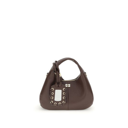 Ganni HOBO MINI GRAINED GAA7102979BB
