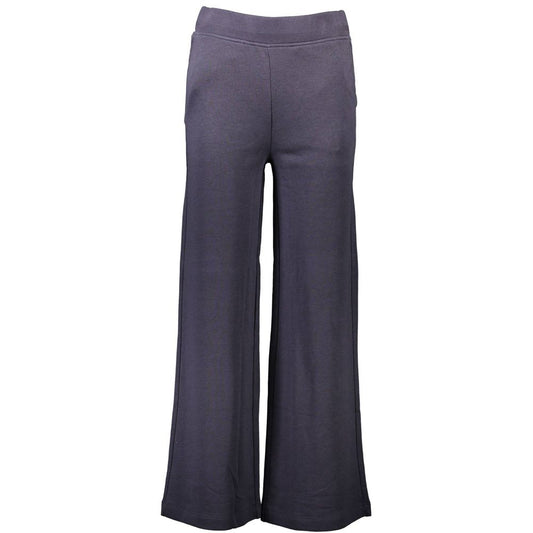 Gant Blue Cotton Women Trackpant featuring stylish design and comfortable fit, perfect for a casual and fashionable look.