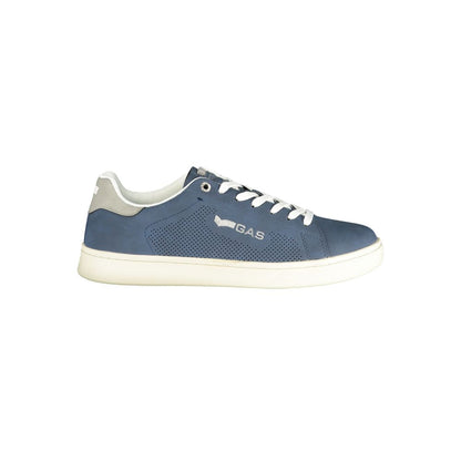 Gas Blue Polyurethane Men Sneaker1728,67403481248,Athletic - Sneakers - Shoes,Blue,EU41/US8,EU42/US9,EU43/US10,EU44/US11,EU45/US12,Gas,Men,New with tags,Shoes,Sneakers - Shoes