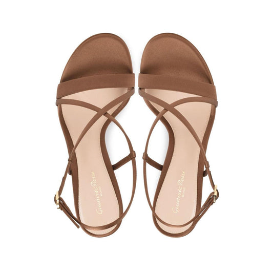 Gianvito Rossi Sandals Leather Brown G3262515RICCRETEXA-AI25