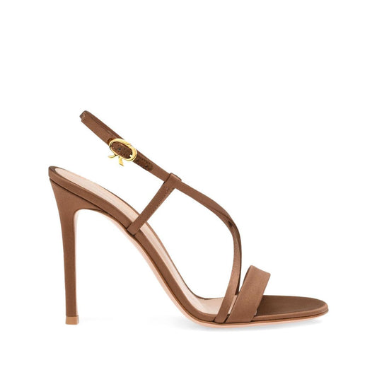 Gianvito Rossi Sandals Leather Brown G3262515RICCRETEXA-AI25