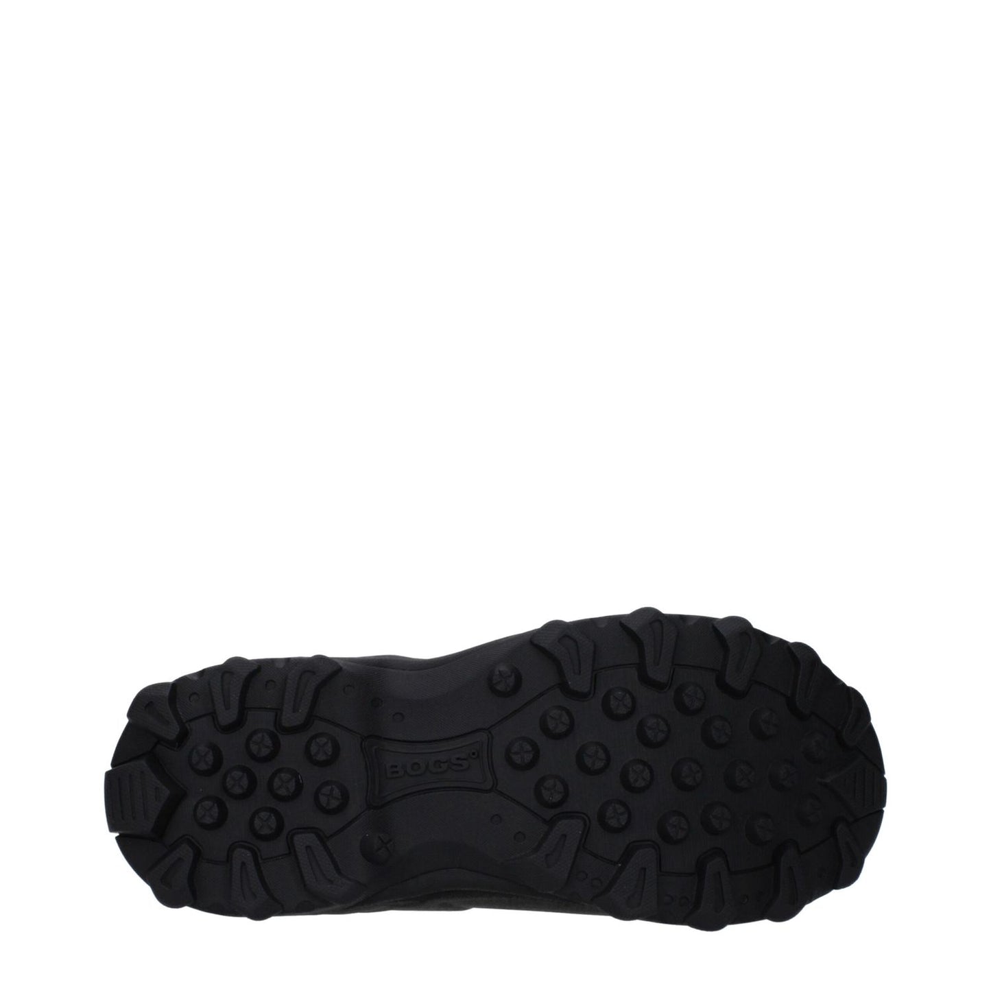 Sole view of Givenchy Black Cotton Ankle Boots, featuring a durable rubber sole with textured grip. MPN: BH604CH1QG001.