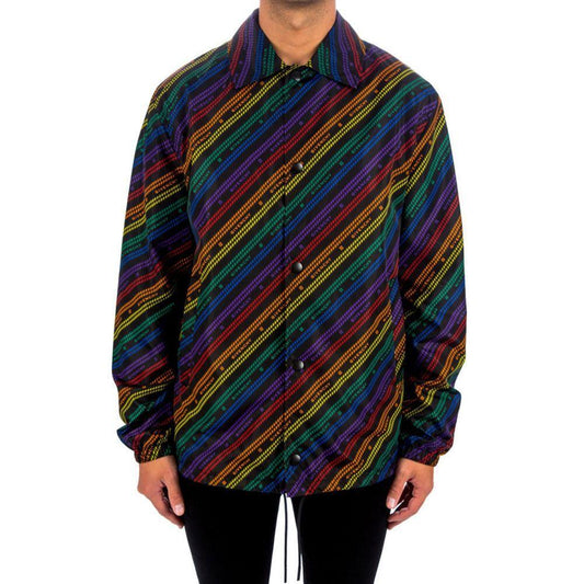 Givenchy Rainbow Chain Nylon Jacket GI-8736411025620-IT50 | L