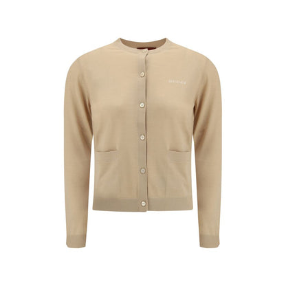 Gucci Beige Cashmere Cardigan
