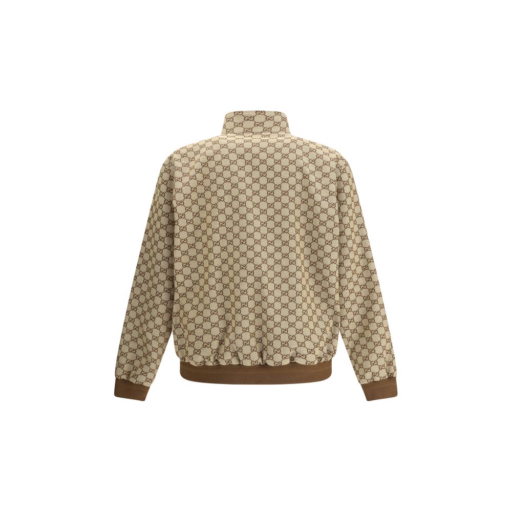 Gucci Beige Cotton Shell Jacket