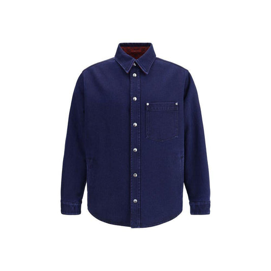 Gucci Denim and flanel Reversible Shirt GU-835282XDDB64447-IT48 | M