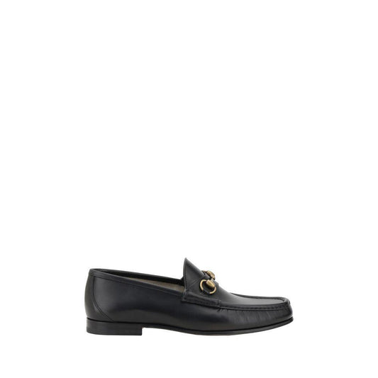 Gucci Leather Loafers GU-307929BLM001000-EU39.5/US6.5