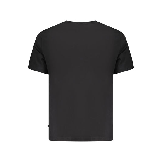 Guess Jeans Black Cotton Men T-Shirt GU-39638-S
