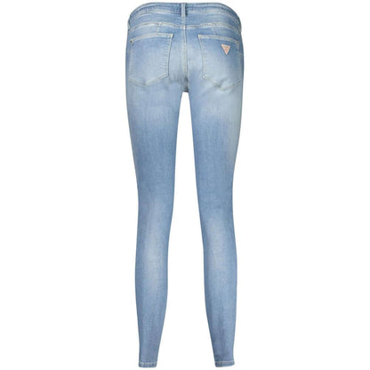 Guess Jeans Blue Cotton Women's Skinny Jean