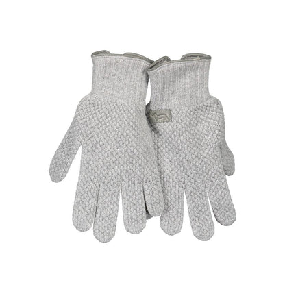 Harmont & Blaine Grigio Lana Men Glove in light gray knit, showcasing refined design and premium craftsmanship for modern gentlemen.