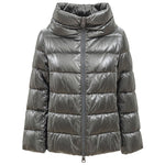 Herno Silver Viscose Jackets & Coat HE-7421668-IT42|M