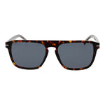 Hugo Boss Brown Men Sunglass with grey lenses and full-rim acetate frame, model 56-17-145, offering 100% UVA & UVB protection.