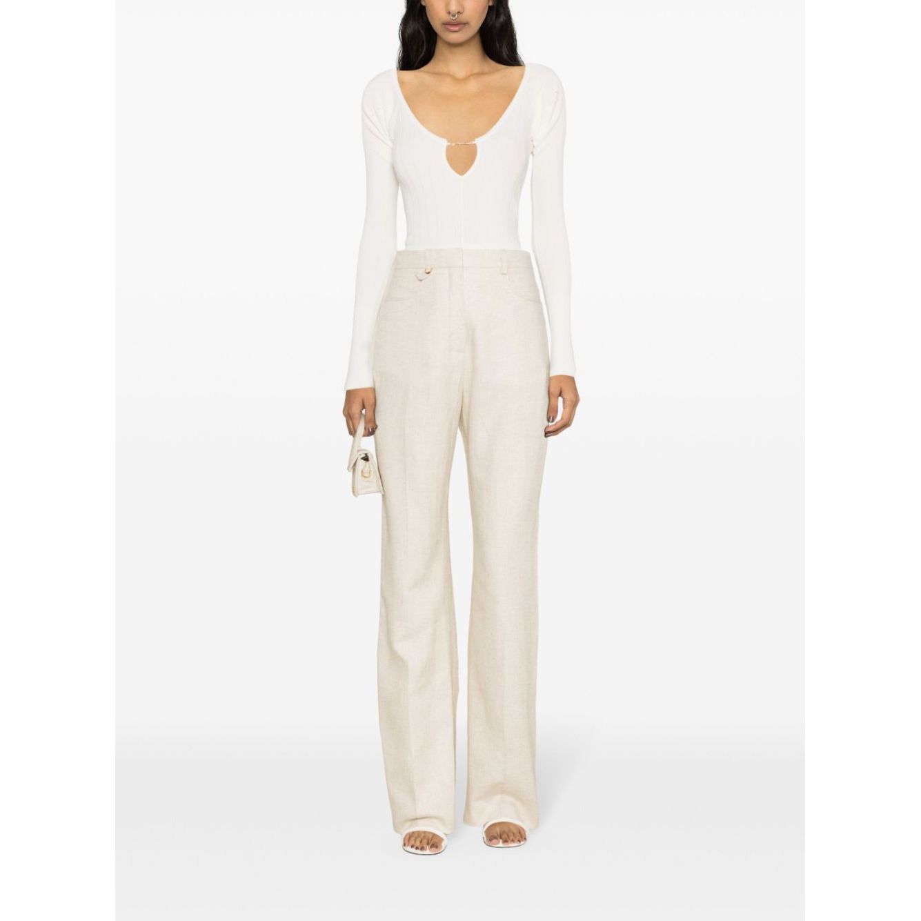 JACQUEMUS Top White Topwear