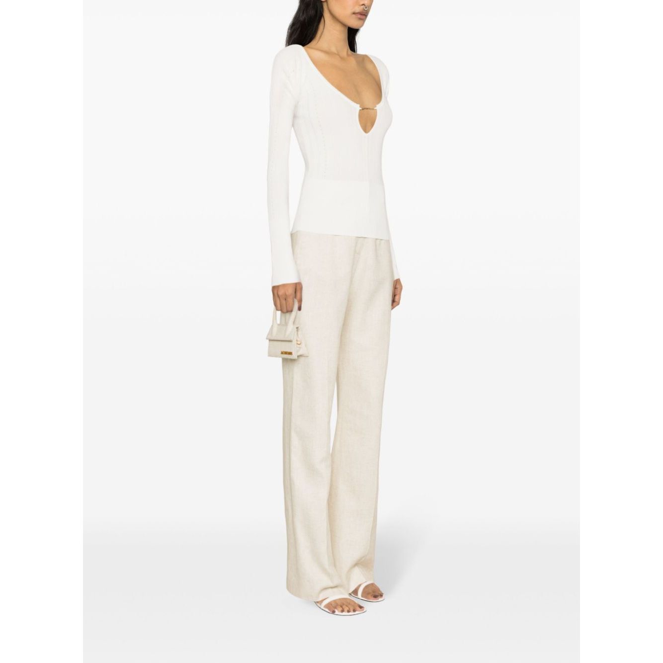 JACQUEMUS Top White Topwear