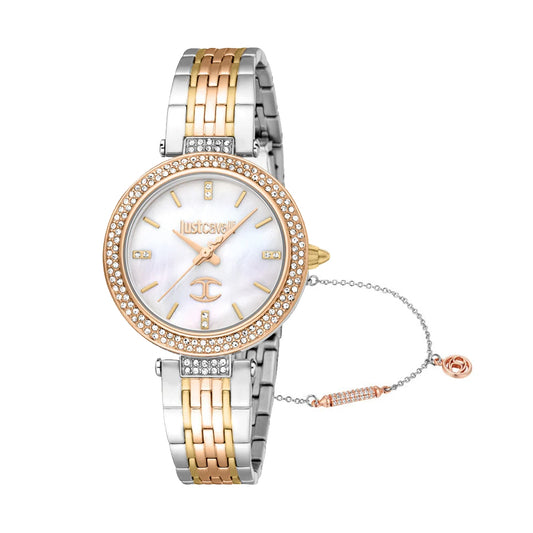 JUST CAVALLI Mod. GLAM CHIC Special Pack + Bracelet JC1L274M0095