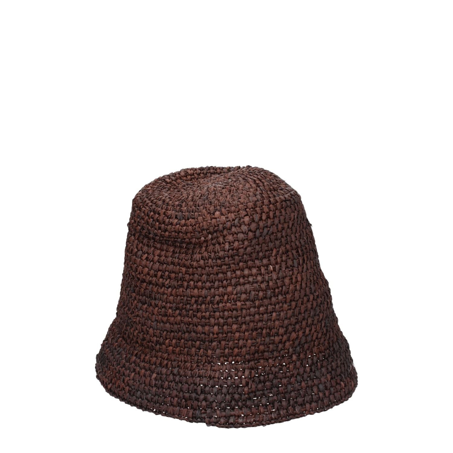 Jacquemus Brown Raffia Bucket Hat