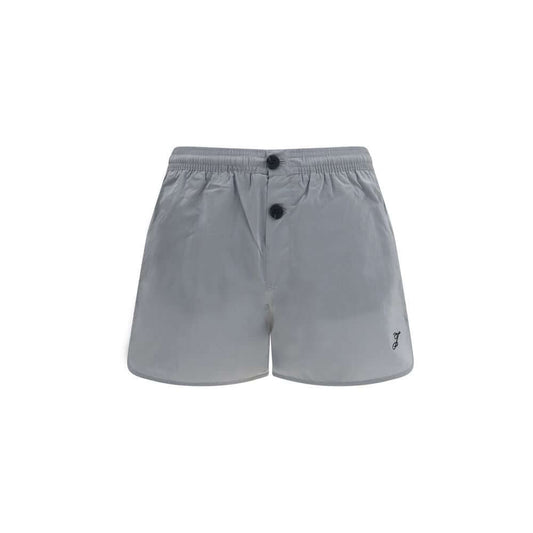Jacquemus Gray Polyamide Bermuda Shorts