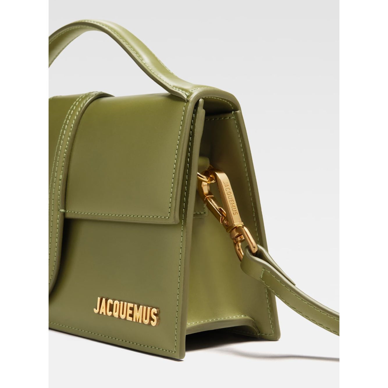 Jacquemus Le Grand Bambino Khaki Bag