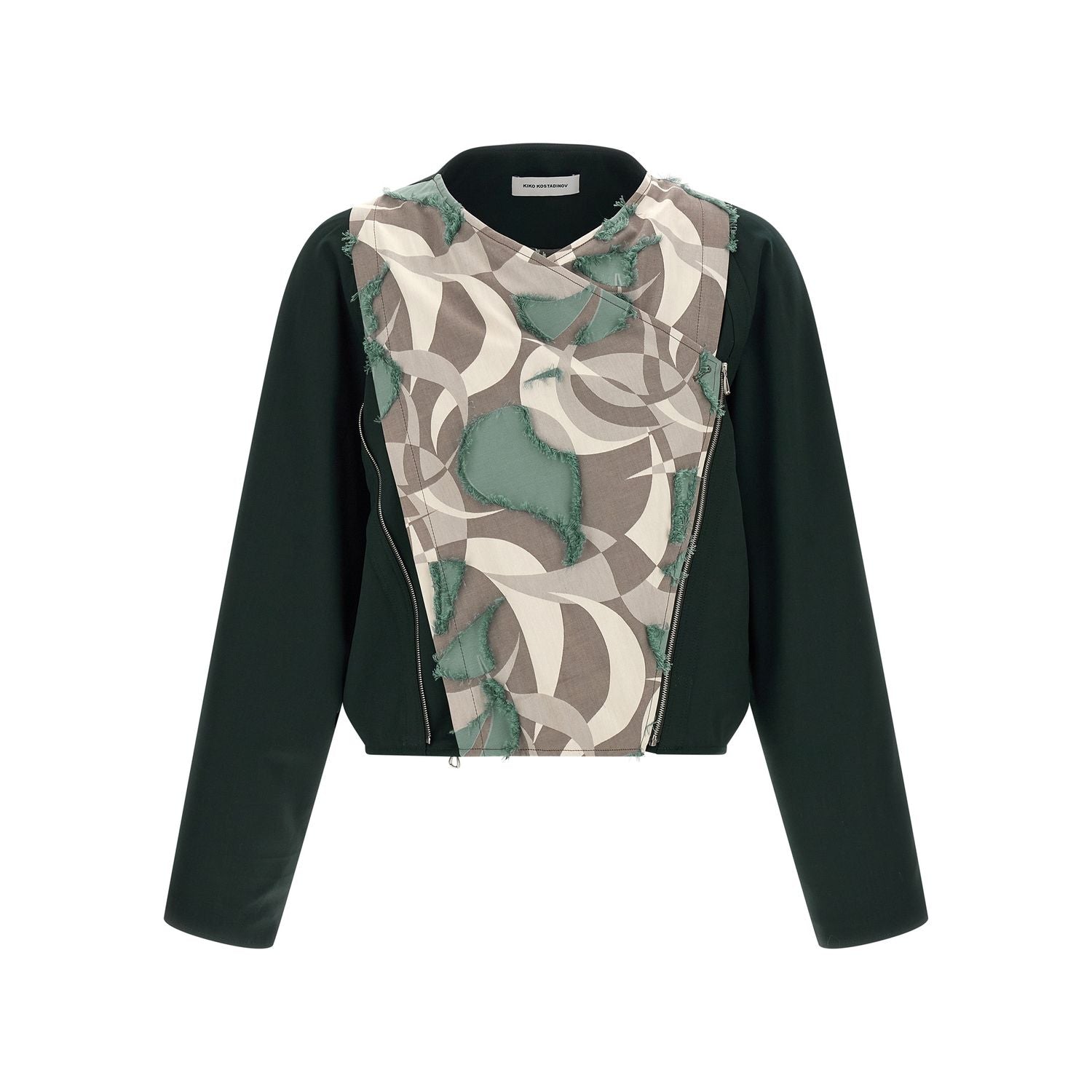 Kiko Kostadinov Multicolor Virgin Wool Shell Jacket