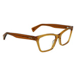 Lanvin Brown Acetate Frames with classic design, model LNV2615-208, featuring measurements 53/17/145 mm, ideal for stylish eyewear.