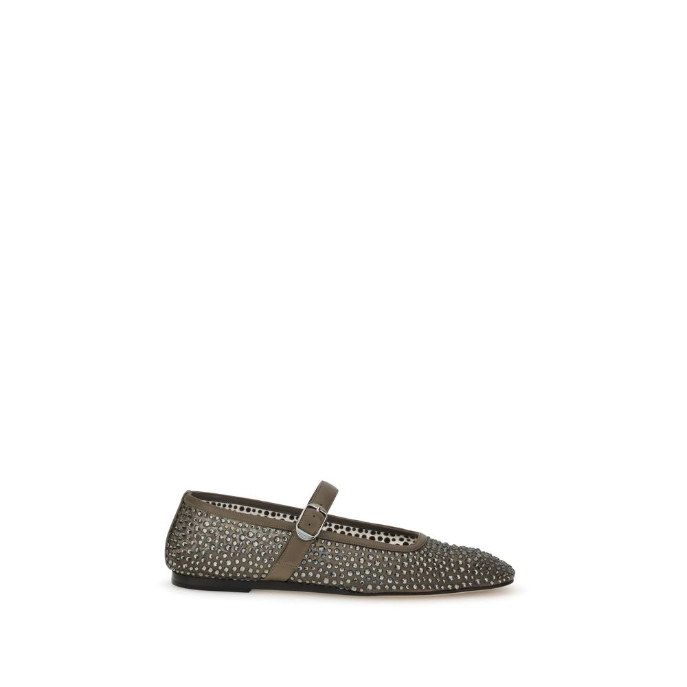 Le Monde Béryl Gray Other Fibres Ballet Flats