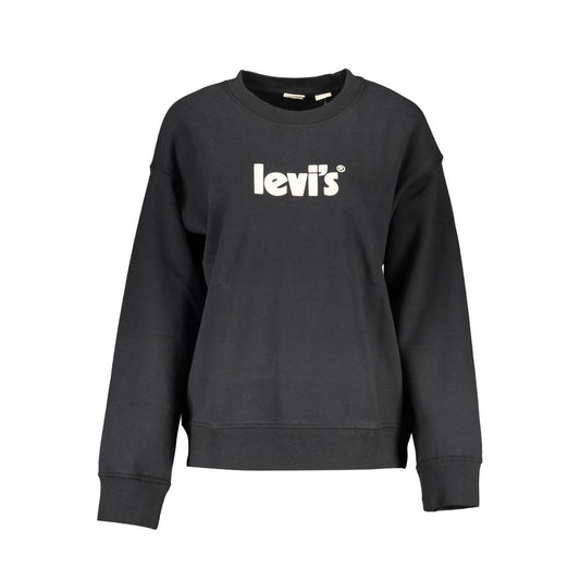 Levi's Black Cotton Women Sweatshirt Levi's
