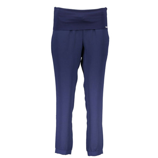 Liu Jo Blu Poliestere Donna Pantalone Tuta, stylish blue polyester women's pantsuit.