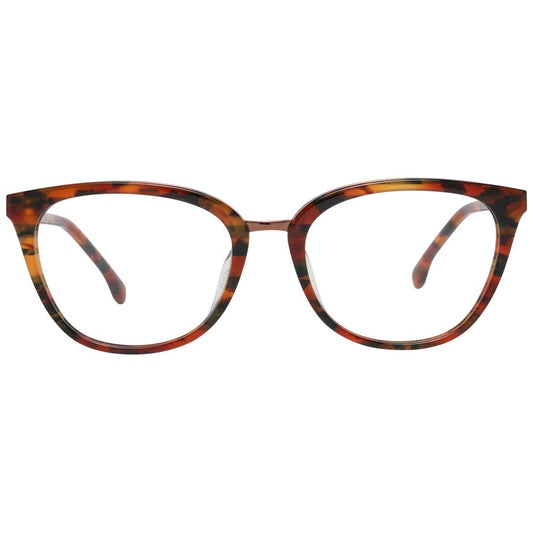 Lozza Multicolor Unisex Glasses Frame with full-rim cellulose acetate and demo lenses.