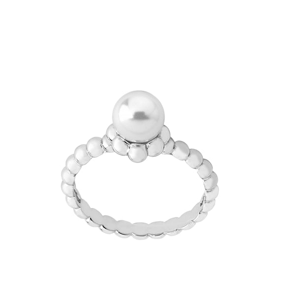 Elegant pearl ring from MAJORICA JEWELRY Mod. 14388.01.2.917.010.1 with a sophisticated design.