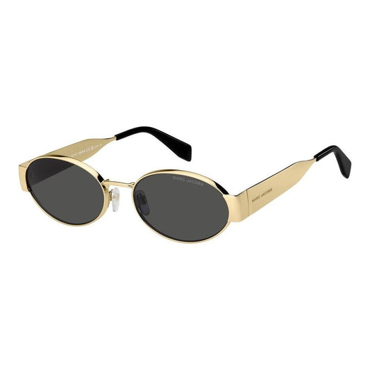 Alt Tag: Chic MARC JACOBS MOD. MARC 806_S metal sunglasses for ladies, oval shape with dark lenses, luxury fashion accessory.