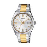 CASIO COLLECTION Mod. DATE. STEEL&GOLD - CHAMPAGNE MTP-1302PSG-7AVEF