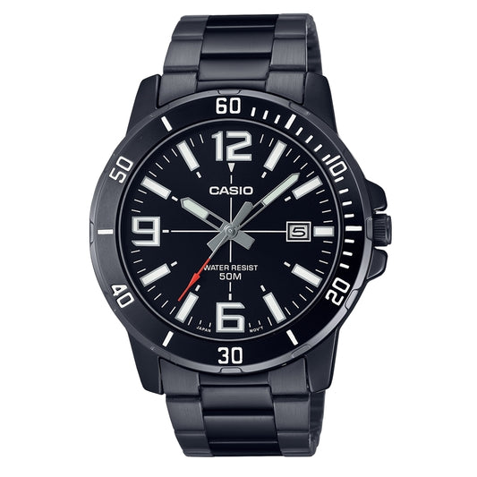 CASIO SPORT COLLECTION Mod. DIVER 50M - FULL BLACK WATCHES